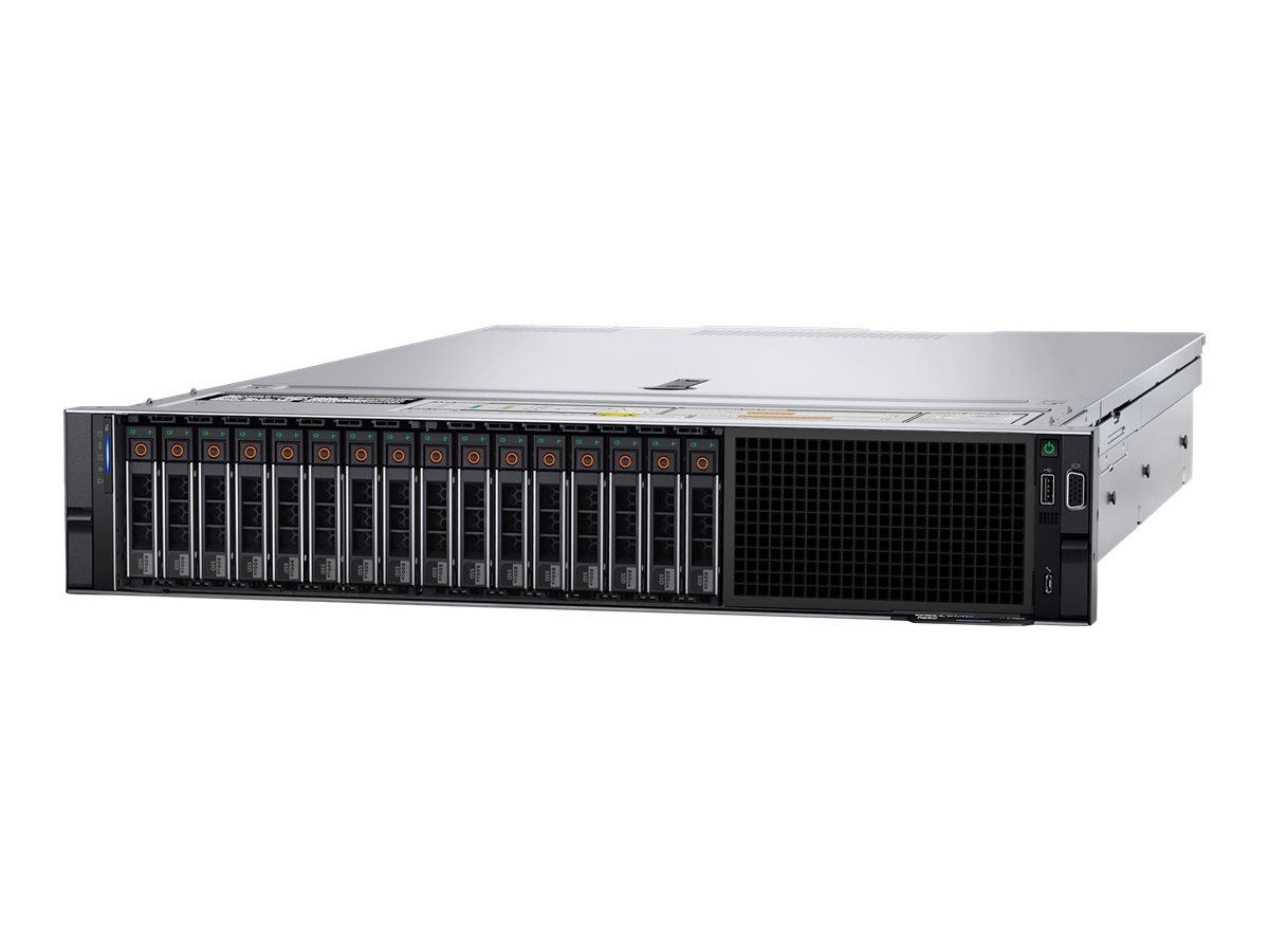 Dell PowerEdge R550 - Server - Rack-Montage - 2U - zweiweg - 1 x Xeon Silver 4309Y / 2.8 GHz - RAM 16 GB - SAS - Hot-Swap 8.9 cm (3.5")