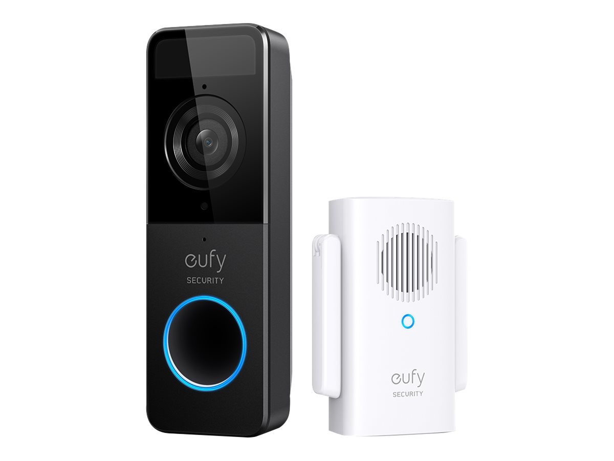 Anker Innovations Eufy - Türklingel-Kit - kabellos - Wi-Fi - Schwarz