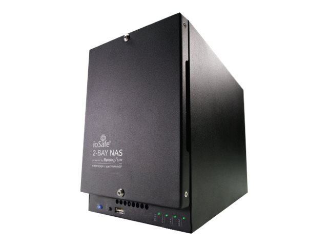 CRU Data Security ioSafe 218 - NAS-Server - 2 Schächte - RAID 1