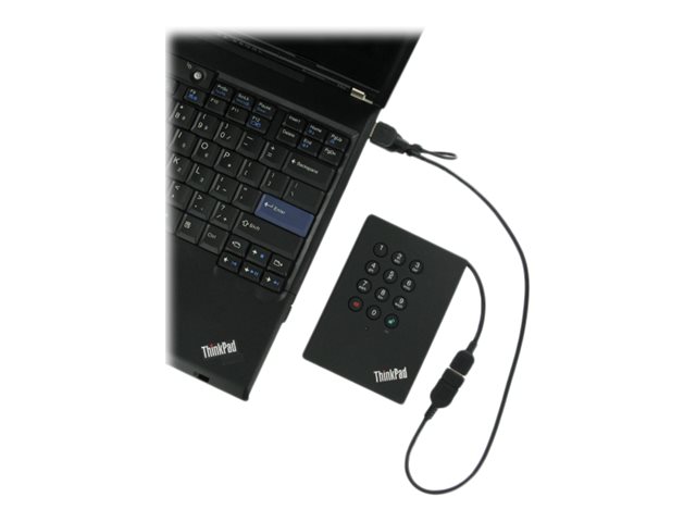 Lenovo ThinkPad USB 3.0 Secure - Festplatte - 500 GB - extern (tragbar)