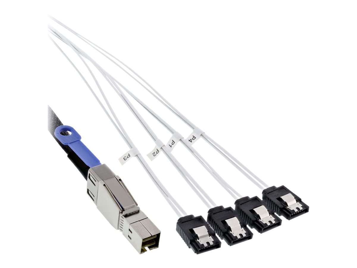 InLine SATA- / SAS-Kabel - Serial ATA 150/300/600 - Mini SAS HD (SFF-8644)