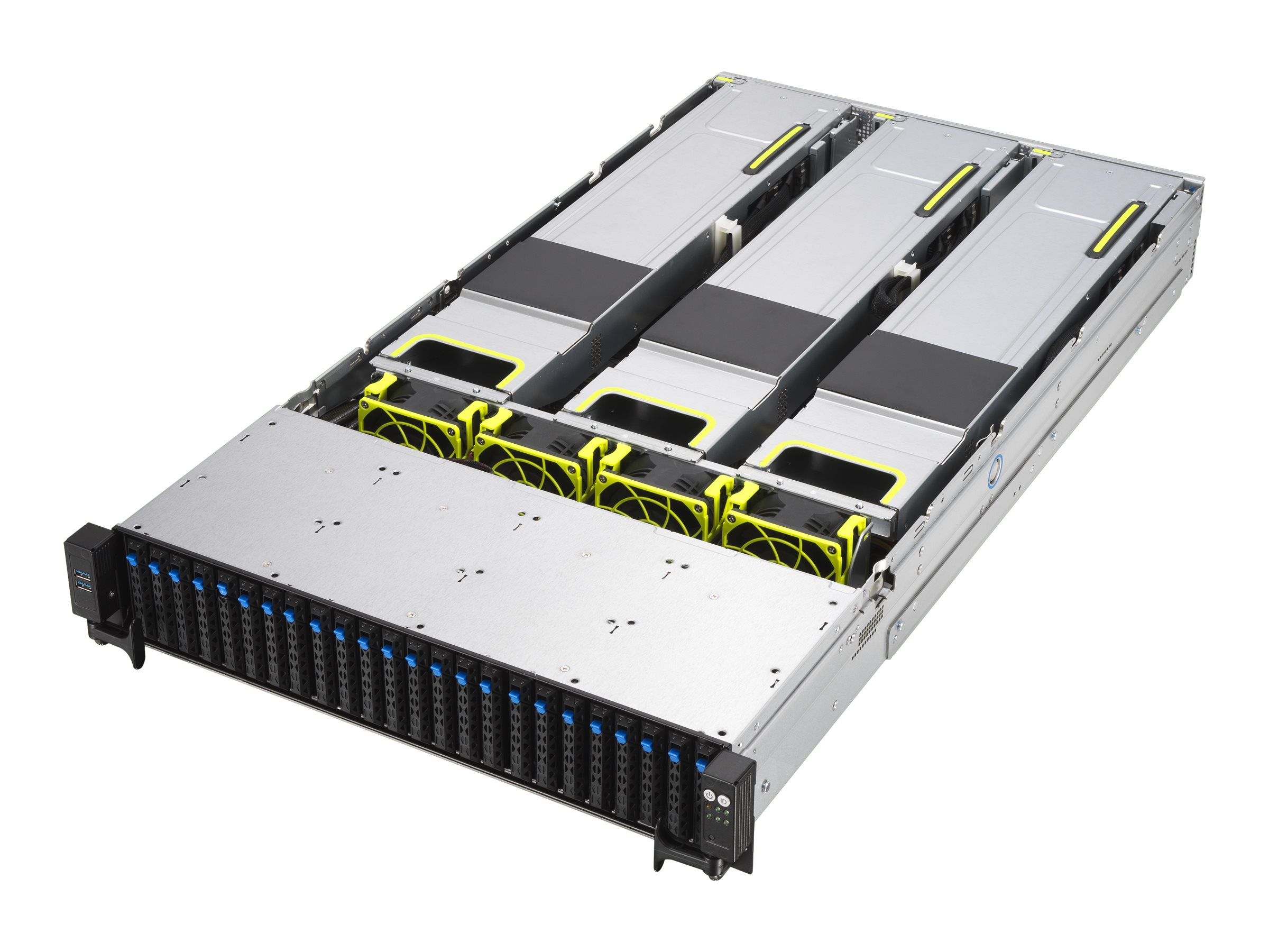 ASUS RS720-E10-RS12 - Server - Rack-Montage - 2U - zweiweg - keine CPU - RAM 0 GB - SATA - Hot-Swap 6.4 cm, 8.9 cm (2.5", 3.5")