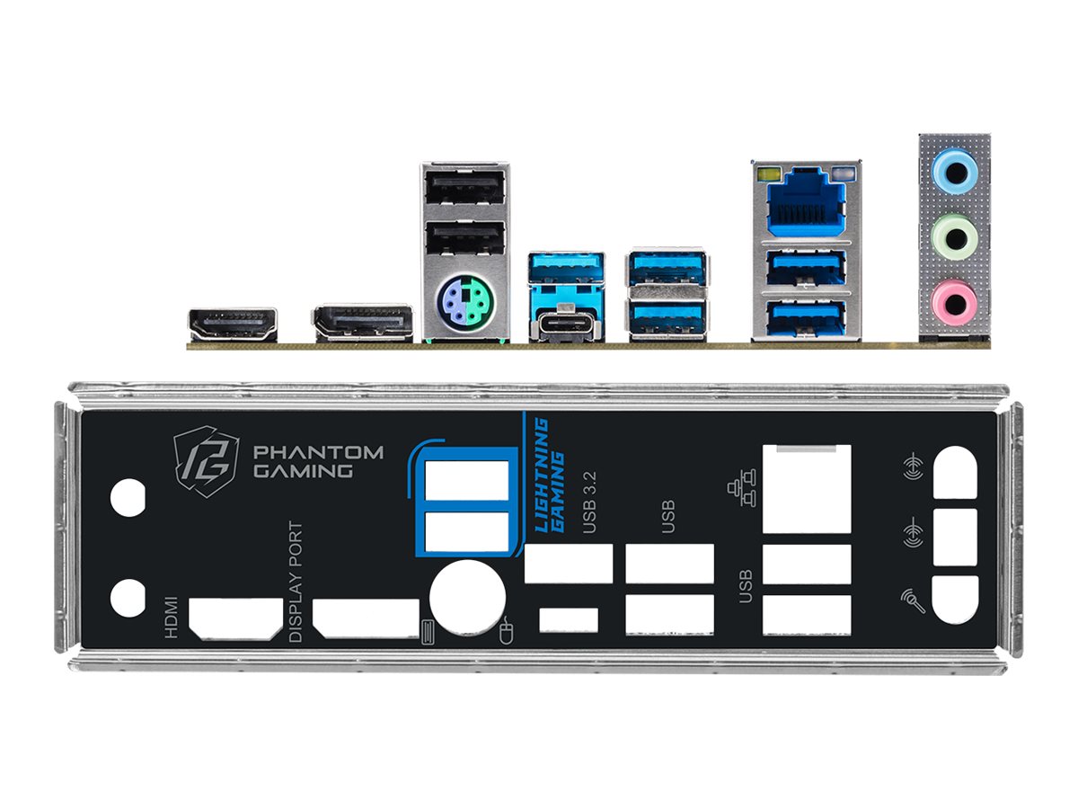 ASRock B550M PG Riptide - Motherboard - micro ATX - Socket AM4 - AMD B550 Chipsatz - USB-C Gen2, USB-C Gen1, USB 3.2 Gen 1, USB 3.2 Gen 2 - 2.5 Gigabit LAN - Onboard-Grafik (CPU erforderlich)