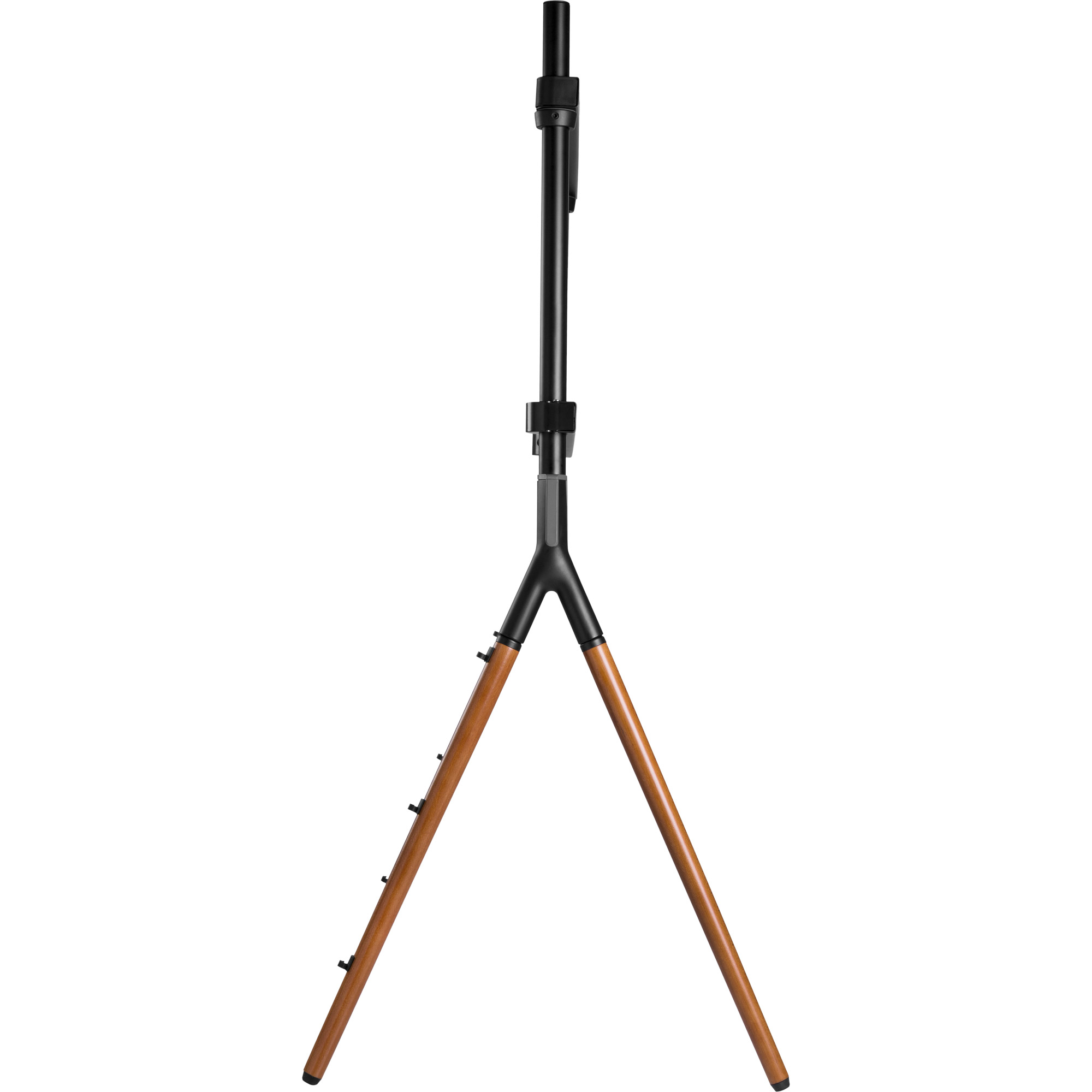 InLine woodstand Studio TV-Standfuß - für LED-TV 49"-70" (124-178cm) - max. 40kg - Schwarz - Metall - Schwarz - Metall - Walnuss - Holz