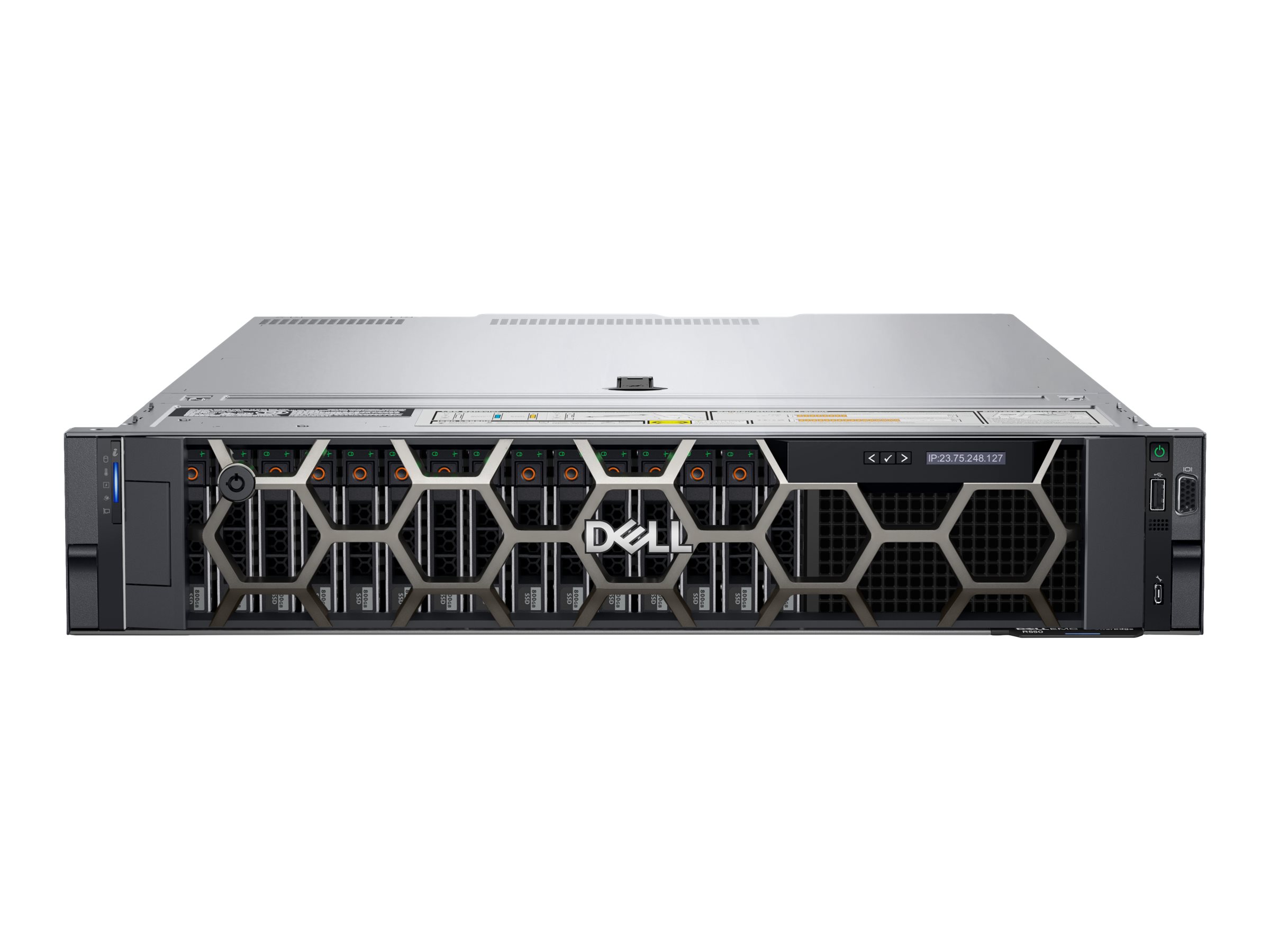 Dell PowerEdge R550 - Server - Rack-Montage - 2U - zweiweg - 2 x Xeon Silver 4310 / 2.1 GHz - RAM 64 GB - SAS - Hot-Swap 8.9 cm (3.5")