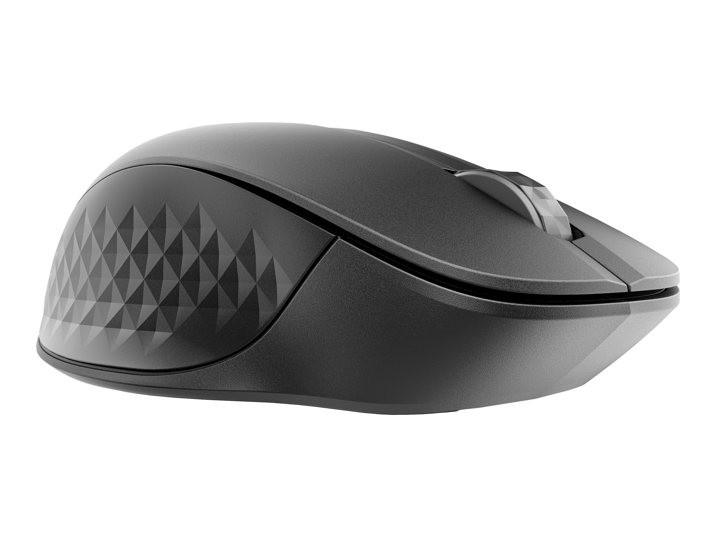 HP 430 - Maus - für mehrere Geräte - ergonomisch - rechts- und linkshändig - 5 Tasten - kabellos - 2.4 GHz, Bluetooth 5.0 - kabelloser Empfänger (USB)