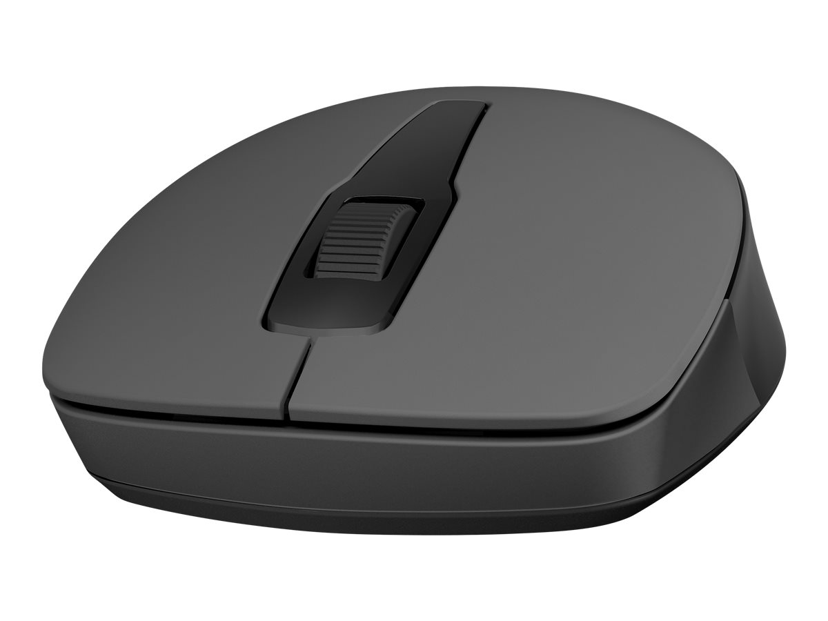 HP 150 - Maus - Für Rechtshänder - optisch - 3 Tasten - kabellos - 2.4 GHz - kabelloser Empfänger (USB)