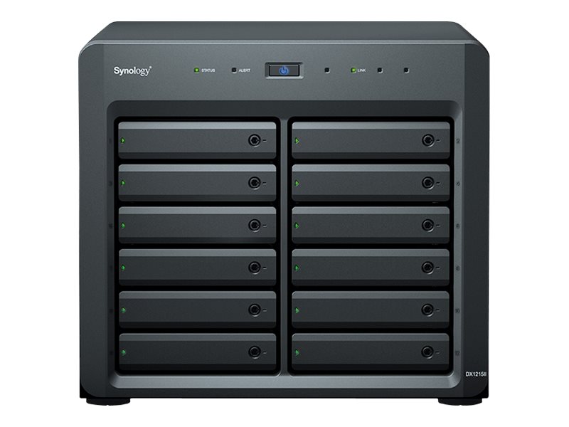 Synology DX1215II - Festplatten-Array - 12 Schächte (SATA-600)